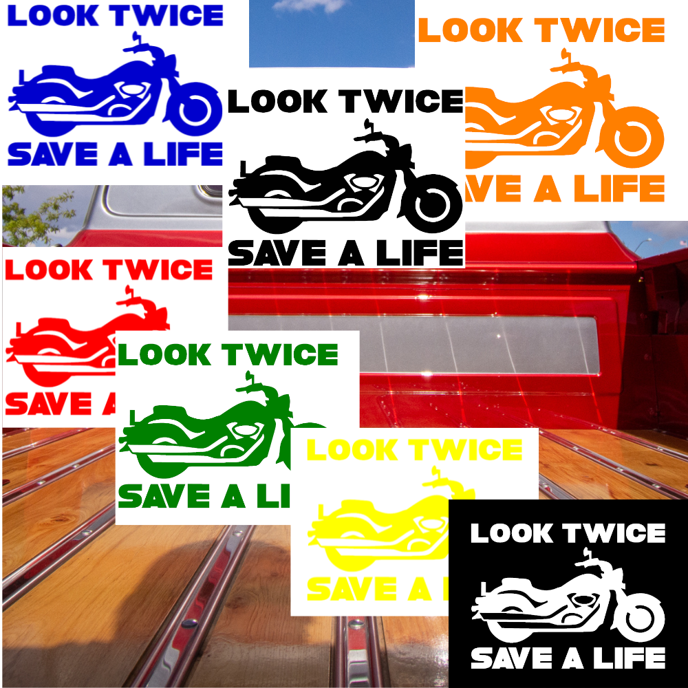 Look Twice Save A Life - Chopper