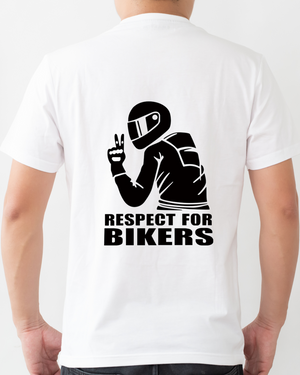 T-Shirt Respect for Bikers