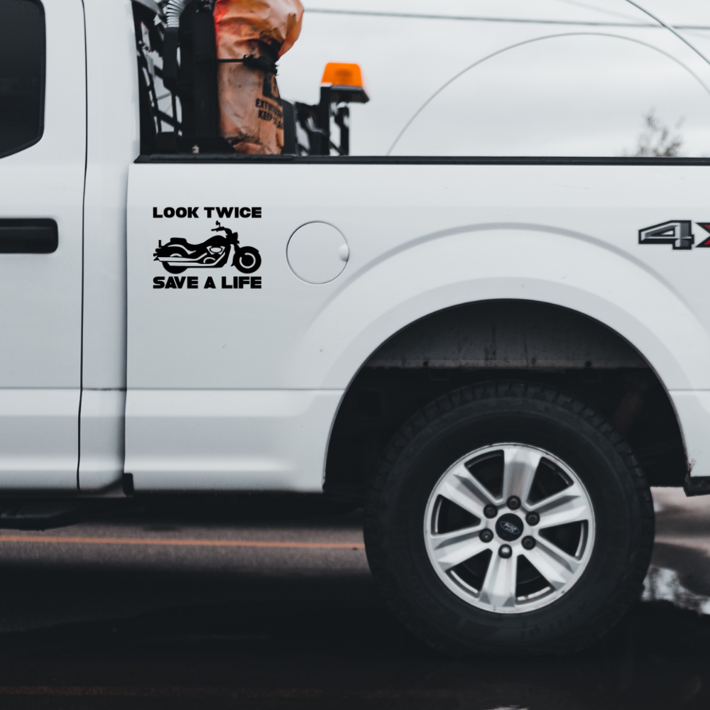 Look Twice Save A Life - Chopper