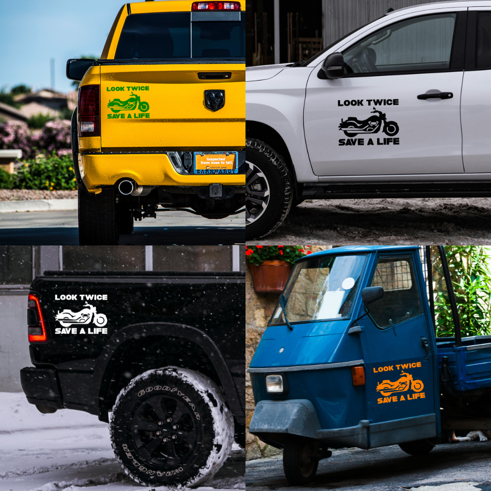 Look Twice Save A Life - Chopper