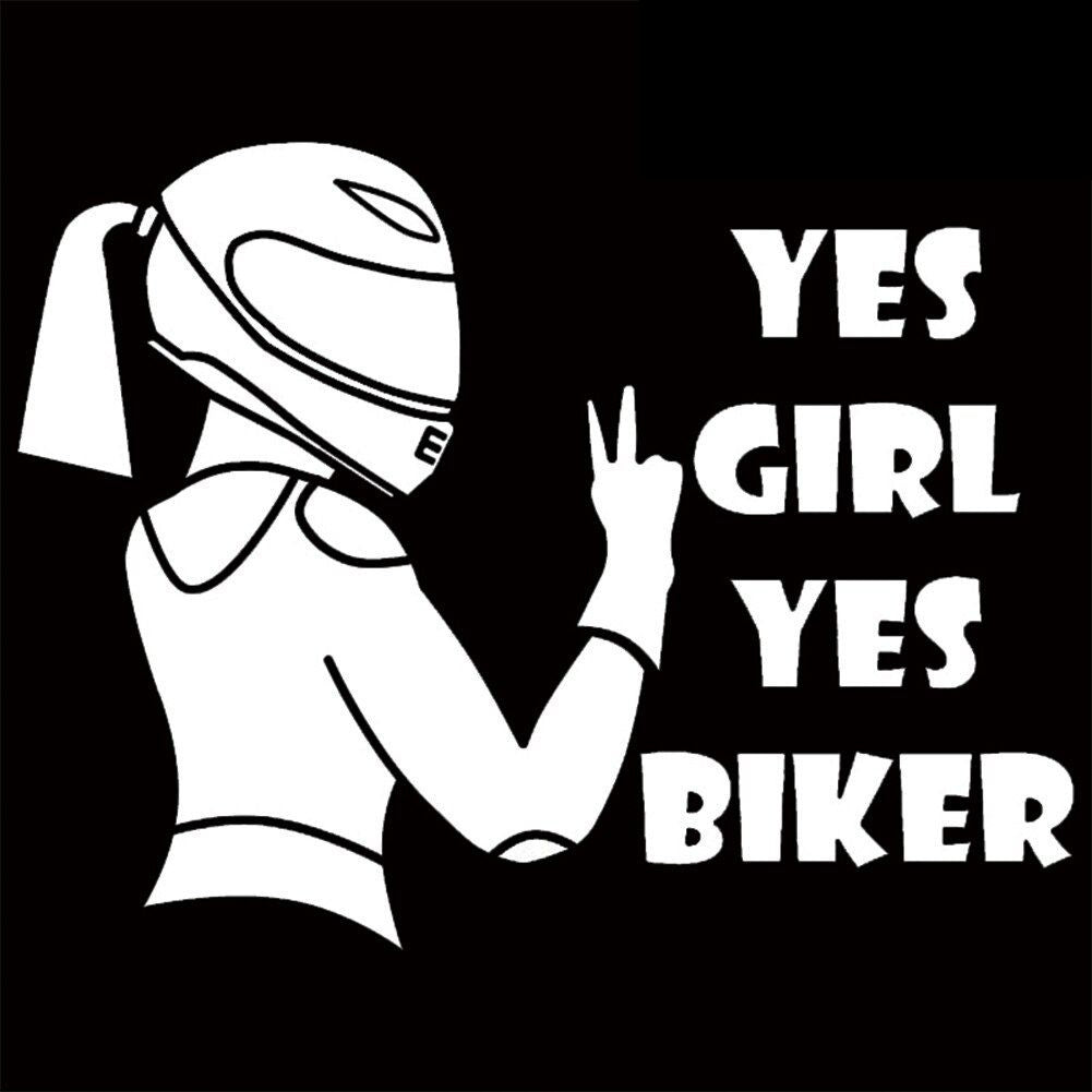 Yes Girl Yes Biker