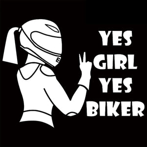 Yes Girl Yes Biker