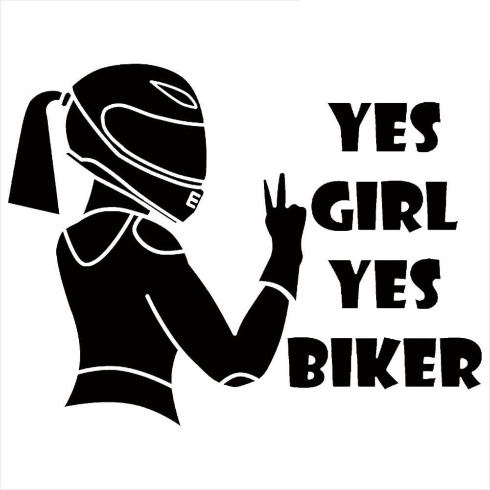 Yes Girl Yes Biker