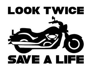 Look Twice Save A Life - Chopper