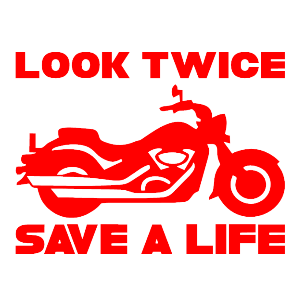 Look Twice Save A Life - Chopper