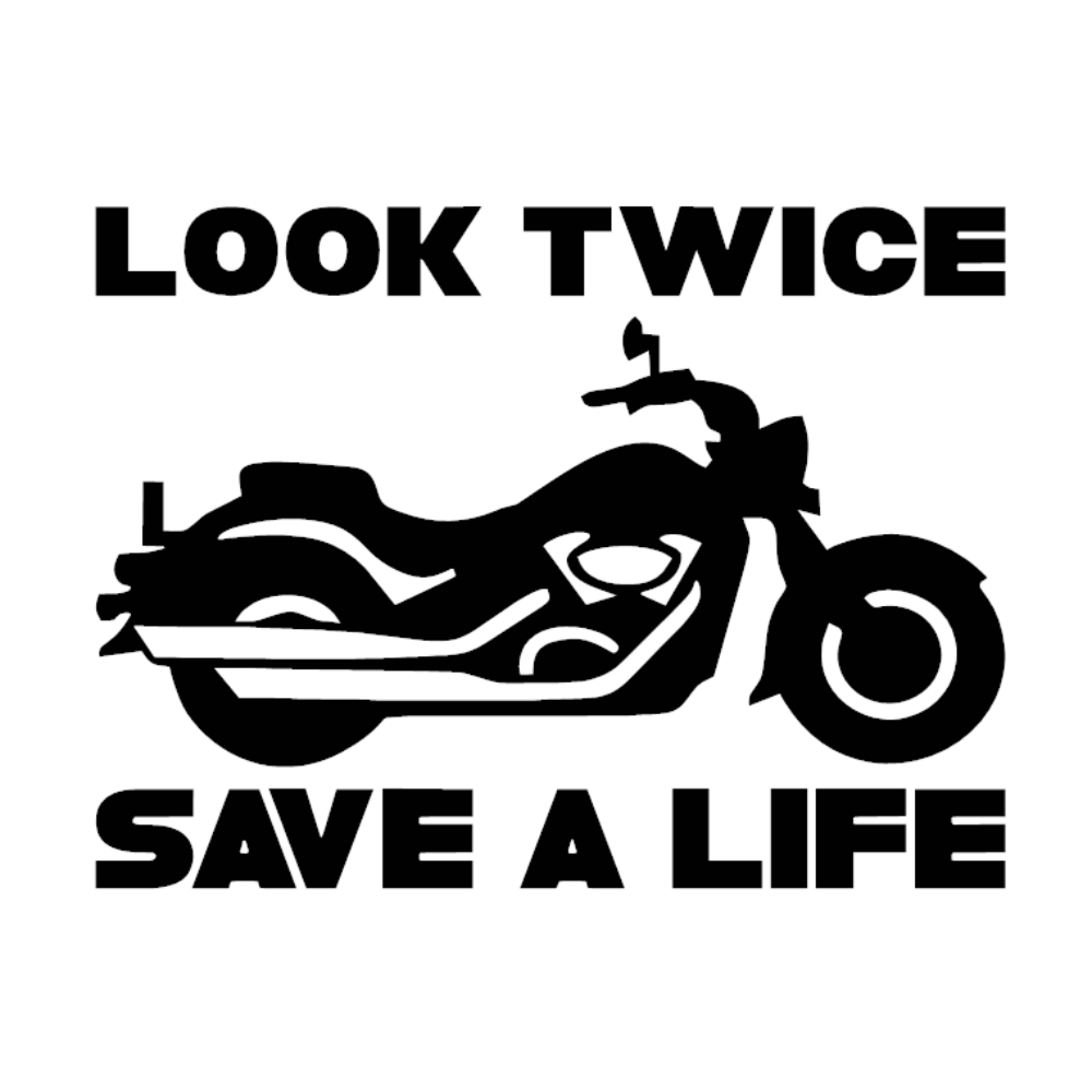 Look Twice Save A Life - Chopper