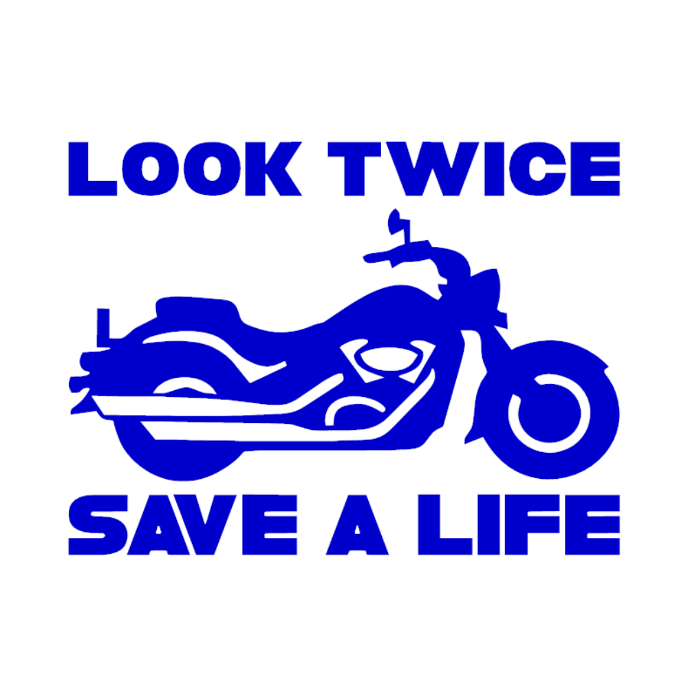 Look Twice Save A Life - Chopper