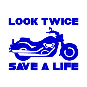 Look Twice Save A Life - Chopper