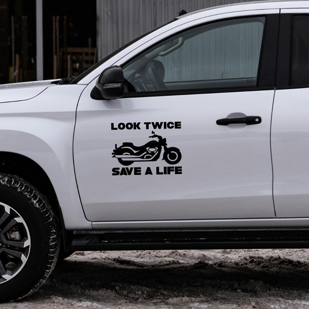 Look Twice Save A Life - Chopper