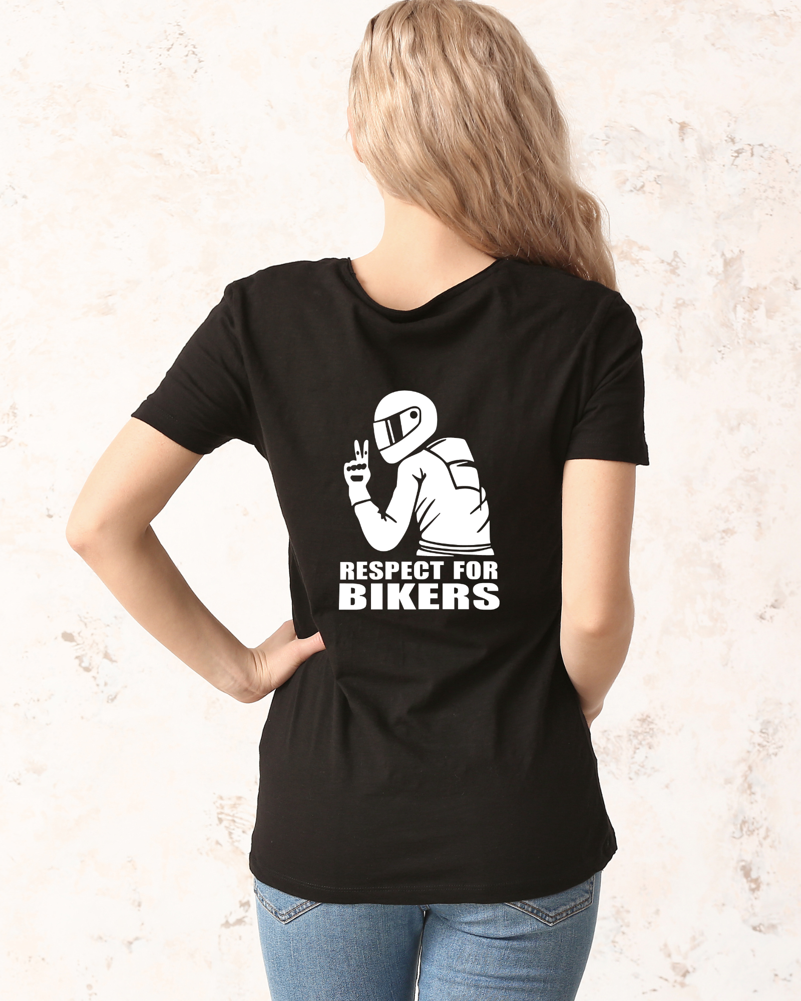 T-Shirt Respect for Bikers