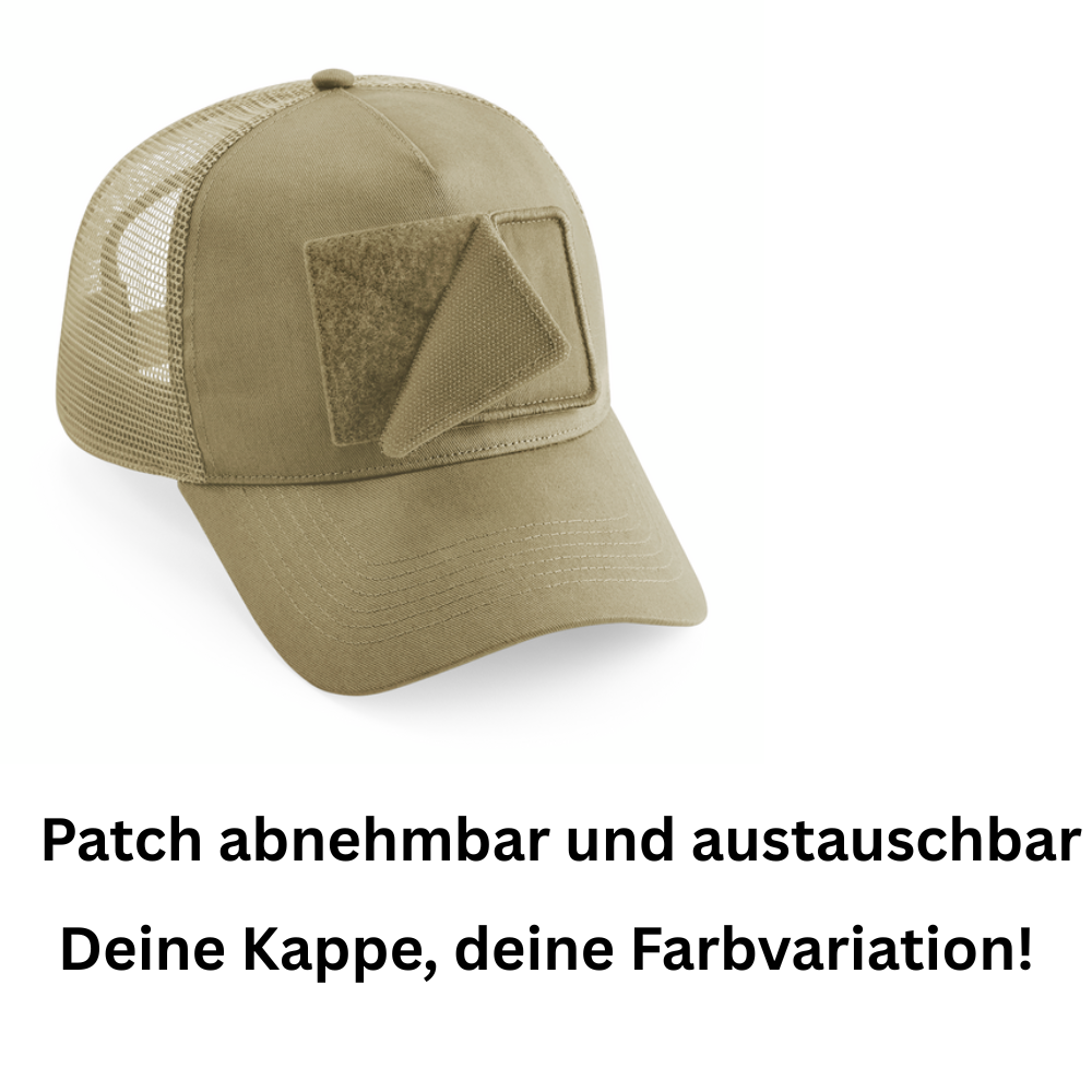 Schildkappe mit Respect for Bikers Patch