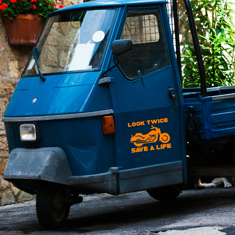 Look Twice Save A Life - Chopper