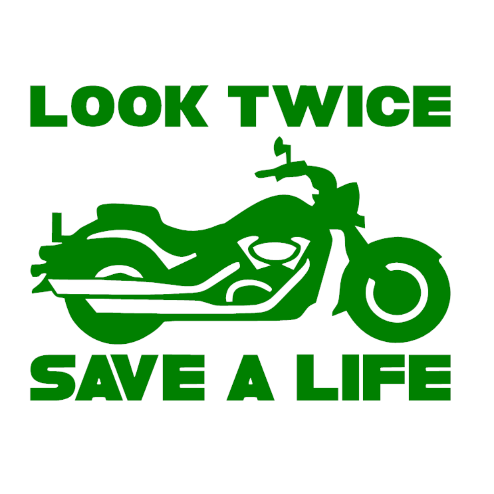 Look Twice Save A Life - Chopper