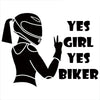 Yes Girl Yes Biker