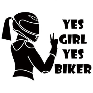 Yes Girl Yes Biker