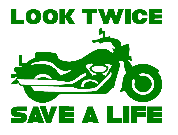 Look Twice Save A Life - Chopper