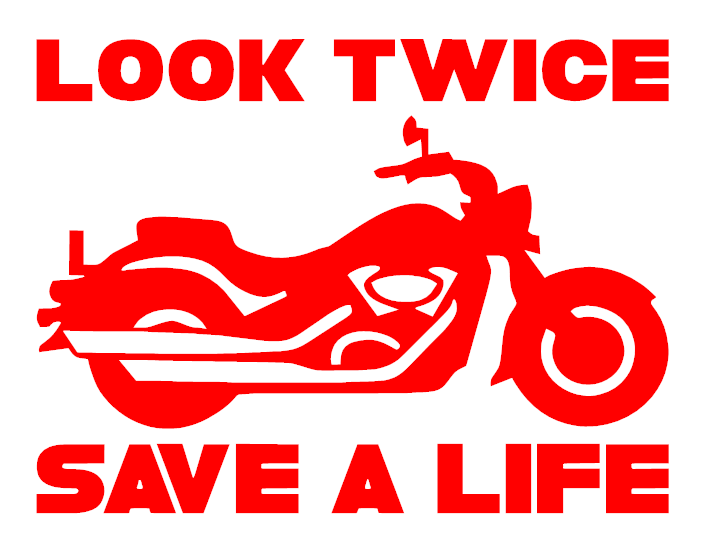 Look Twice Save A Life - Chopper